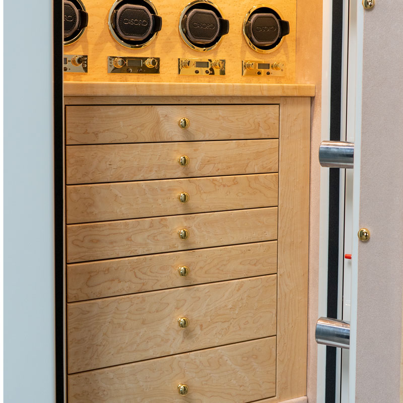 Detail — programmable Heisse & Söhne watch winders
