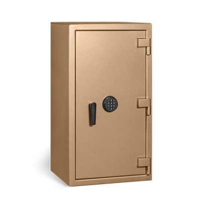 Julie Ann — closed, bullion gold high gloss exterior
